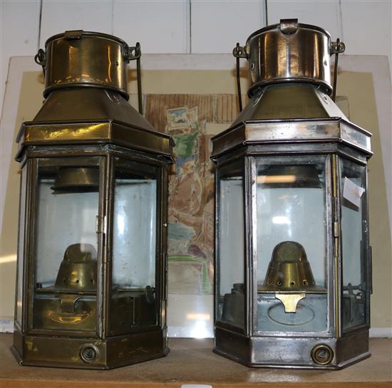 Pair of lanterns